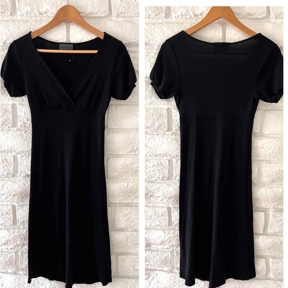 Michael Stars V Neck Jersey Dress D26